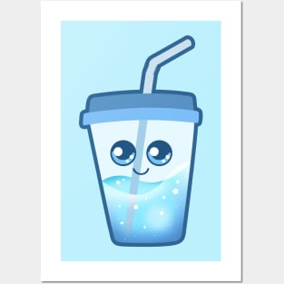 Cute Coffee Cup Posters and Art